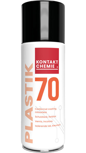 PLASTIK 70 - 400 ML,  spray izolator și protector,  împotriva influențelor atmosferice, precum umiditate, oxidare, praf.
