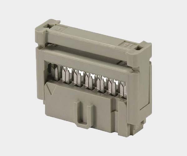 Conector IDC mama, 16 contacte pe 2 randuri, 1A, 320Vac