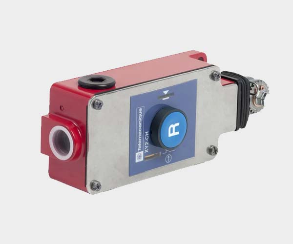 Intrerupator din otel cu fir 30m, 2NC, 240Vac, 250Vdc, IP65